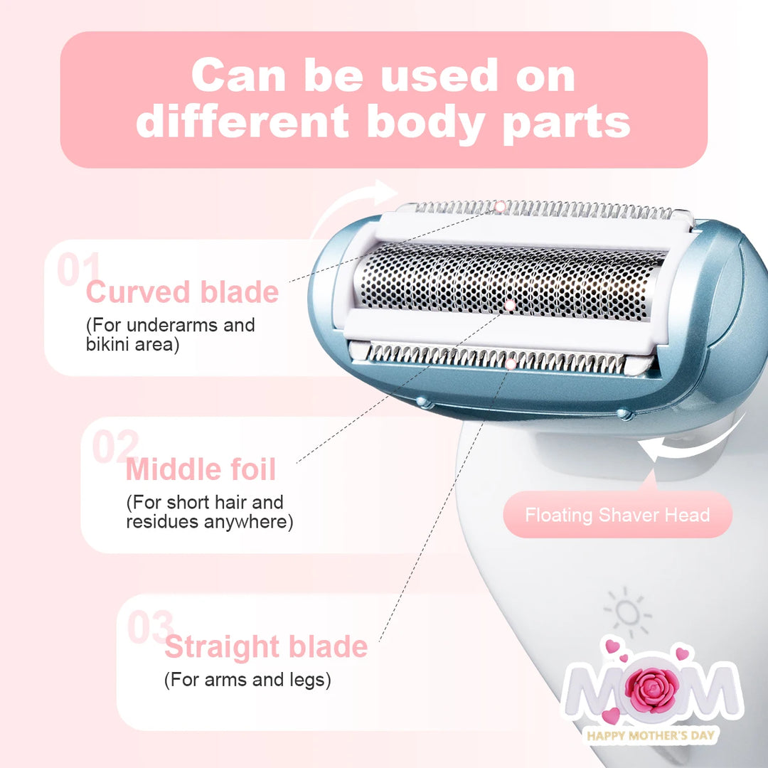 Kvinners Elektriske Barbermaskin 5-i-1 3