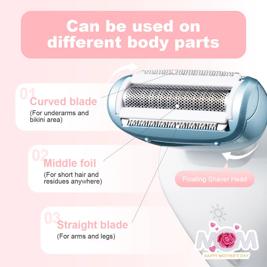 Kvinners Elektriske Barbermaskin 5-i-1 3