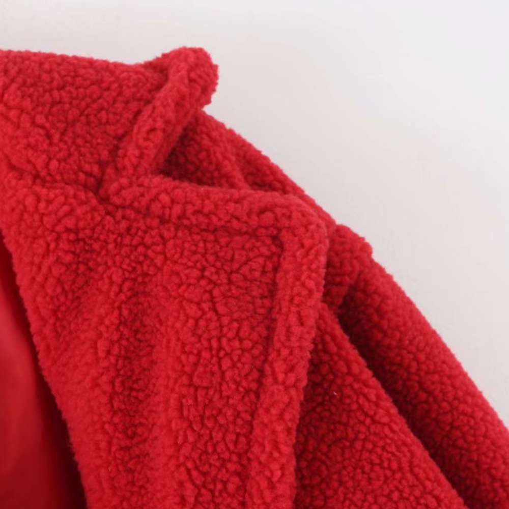 Kvinners Fluffy Frakke Luksuriøs og Varm 5