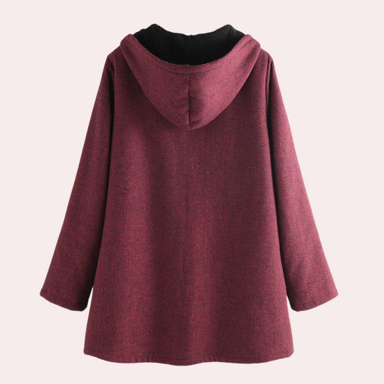 Kvinners Hettejakke i Komfortabel Design 1