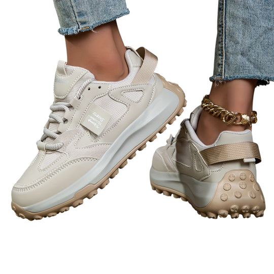 Kvinners Joggesko Høye Såler Trendy Design 4