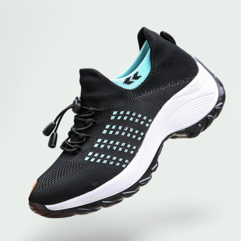 Kvinners Komfortable Sneakers med Pustende Mesh 4
