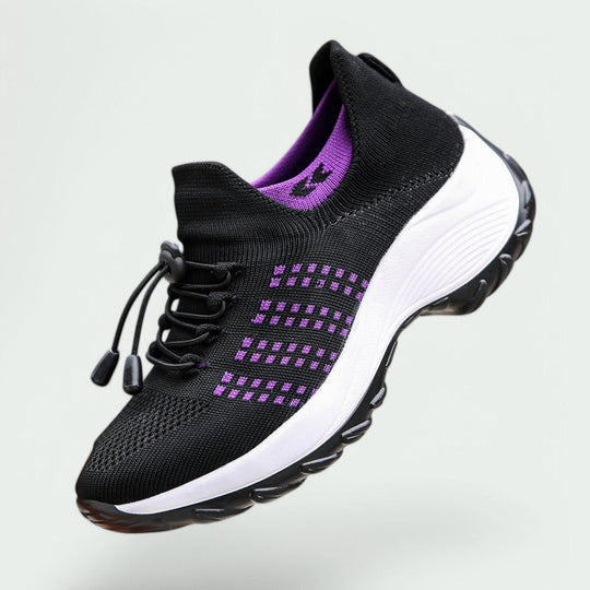 Kvinners Komfortable Sneakers med Pustende Mesh 5