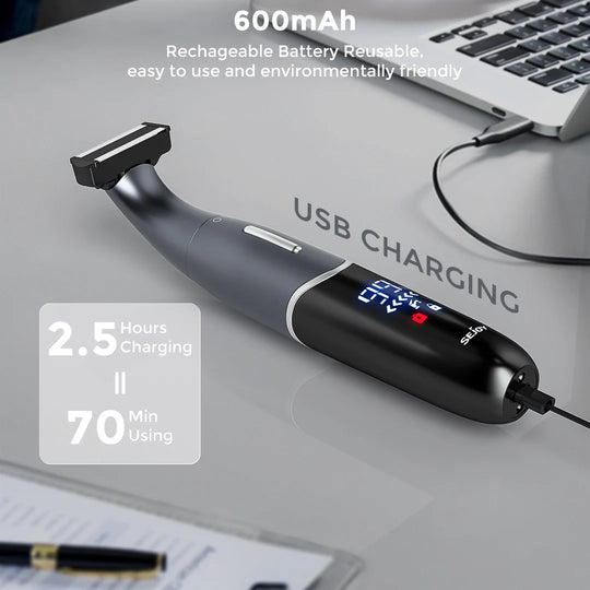 Kvinners Multifunksjonell Elektrisk Barbermaskin med Nese- og Øyenbrynstrimmer 5