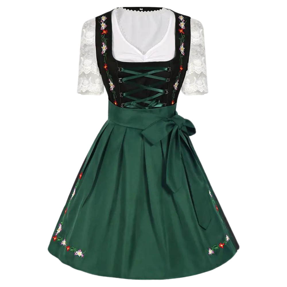 Kvinners Oktoberfest Kostyme Tradisjonell Kjole 0