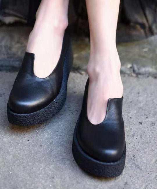 Kvinners Plattform Hæler i Svartgrønt 1