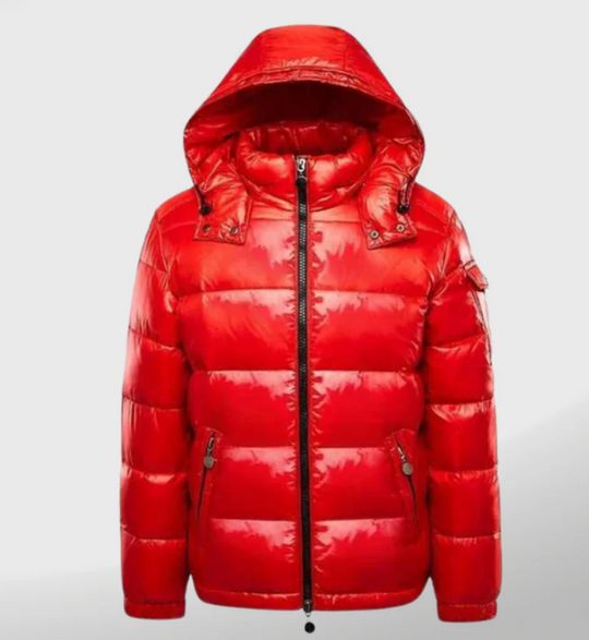Kvinners Puffer Jakke Med Unikt Design og Komfortabel Passform 1