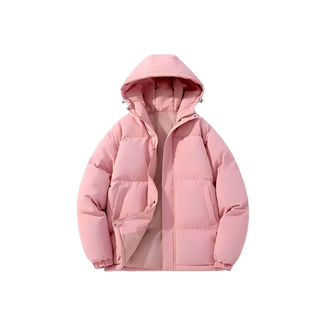 Kvinners Puffer Parka-jakke 0
