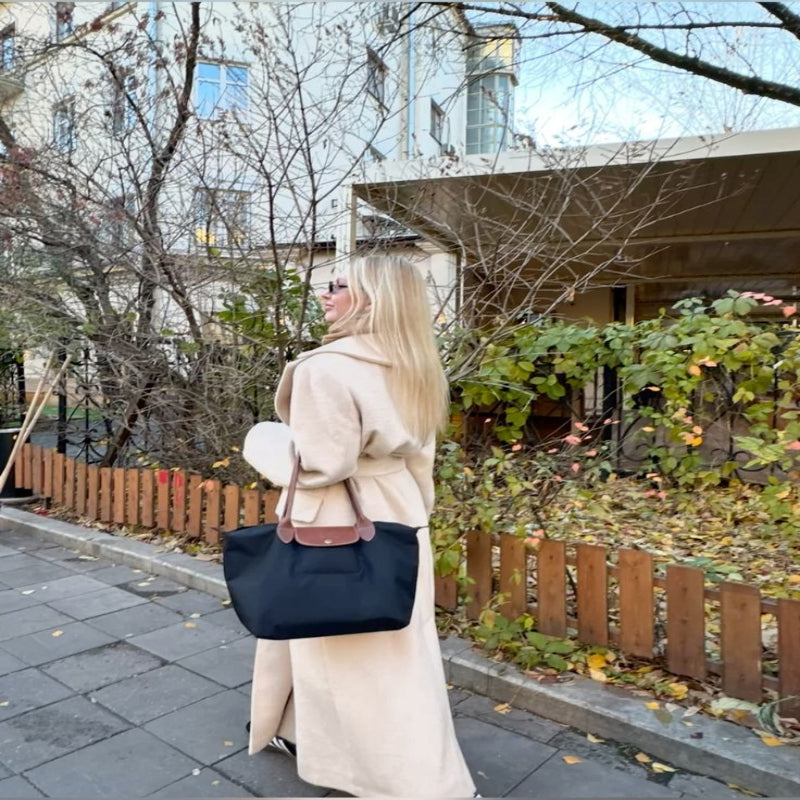 Kvinners Shopper Veske Romslig Design Med Justerbar Skulderstropp 7