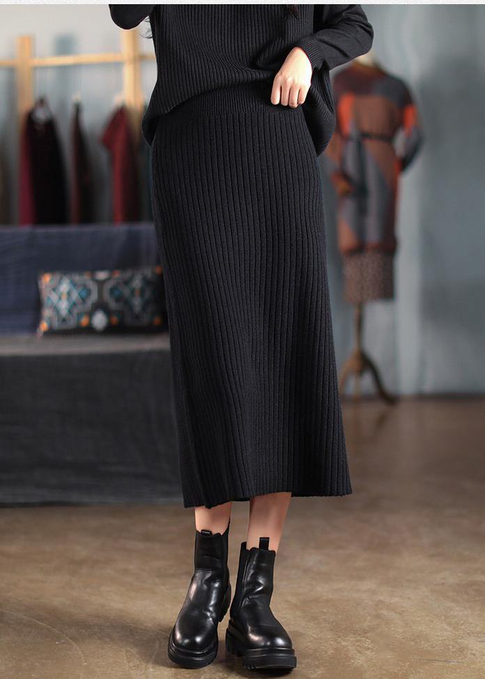 Kvinners Skjorter med Elastisk Midje Patchwork Design 1