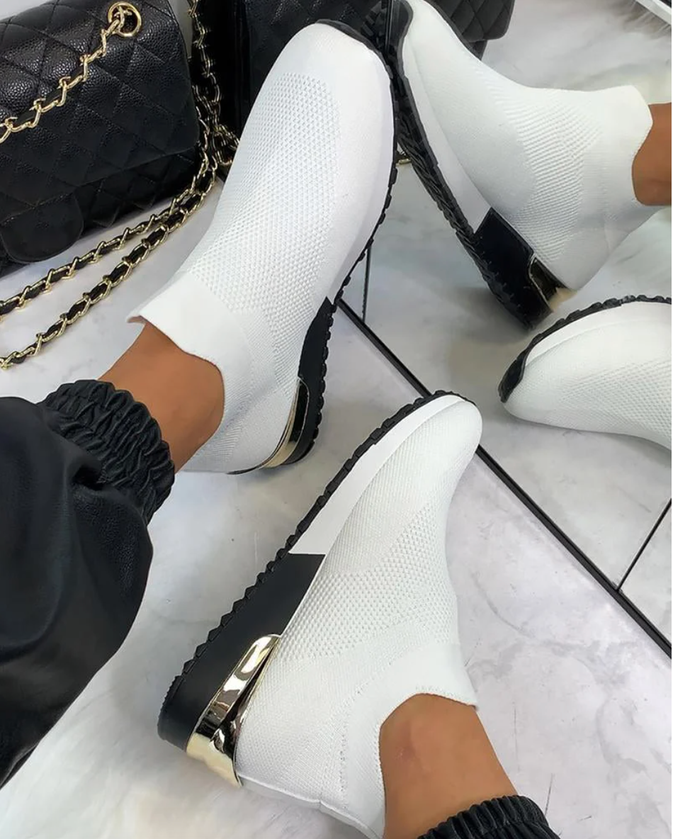 Kvinners Slip-On Joggesko Moderne Stil 2