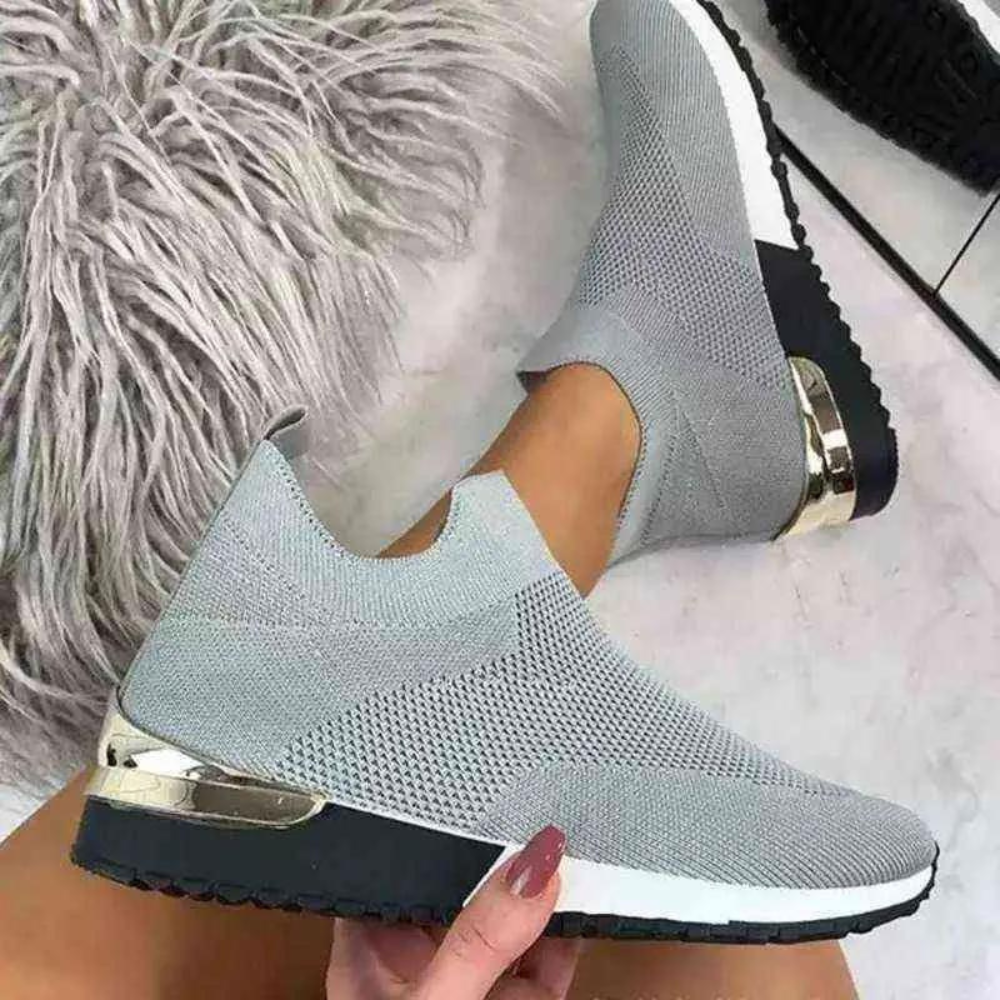 Kvinners Slip-On Sko i Minimalistisk Design 4