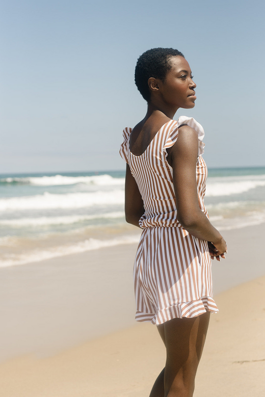 Kvinners Svømmeoverall med Integrert BH 2