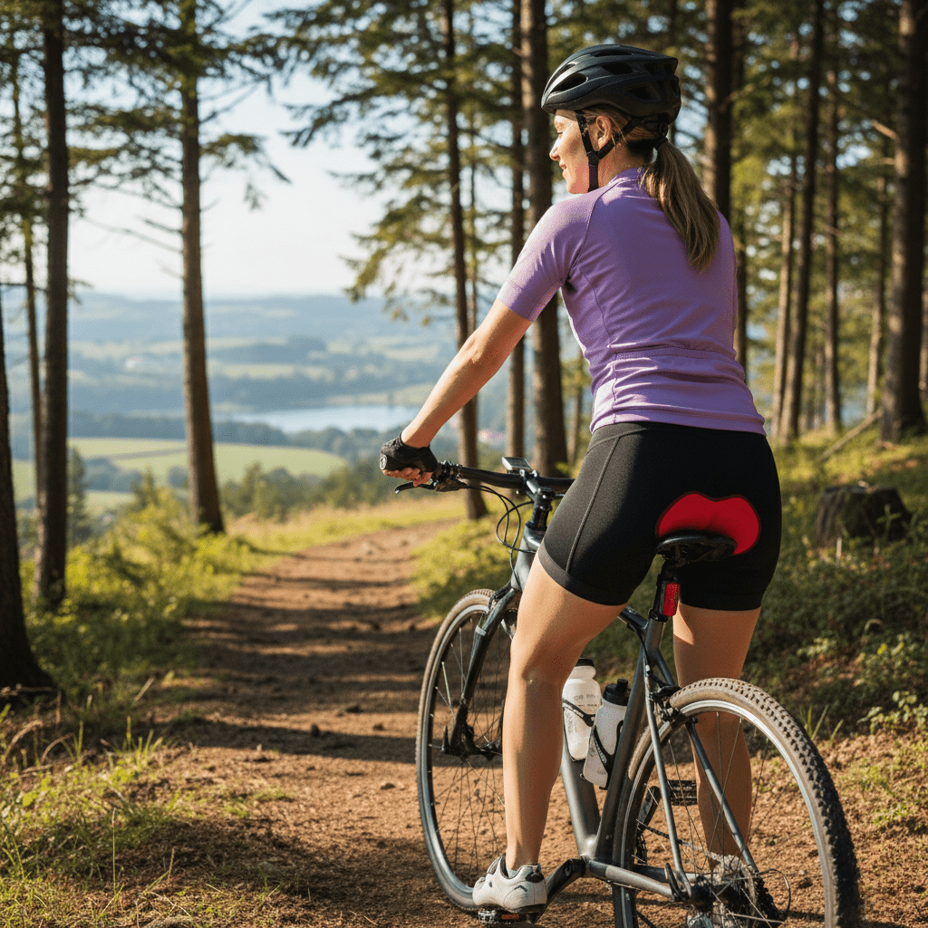Kvinners Sykkelshorts med Ergonomisk Design 2