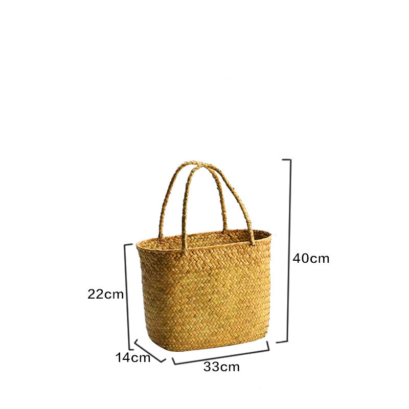 Kvinners Tote Veske Håndlaget Design Romslig 0