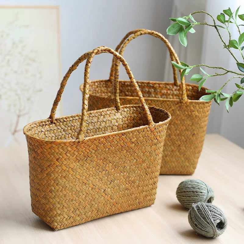 Kvinners Tote Veske Håndlaget Design Romslig 1