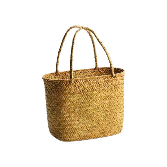 Kvinners Tote Veske Håndlaget Design Romslig 4