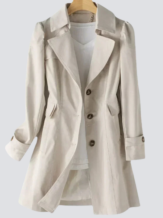 Kvinners Trenchcoat med Klassisk Design 6