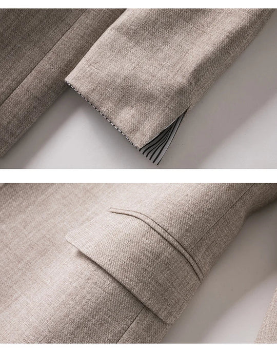 Kvinners Uformelle Blazer med Lange Ermer 7