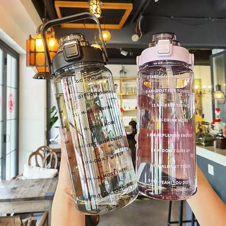 Kvinners Vannflaske med Ergonomisk Design og Lekkasjesikkert Lokk 2