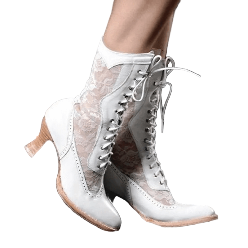 Kvinners Vintage Ankelstøvletter med Klassisk Design 0