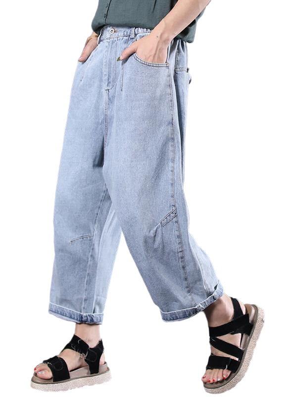 Kvinners Vintage Uformelle Bukser Moderne Snitt 0
