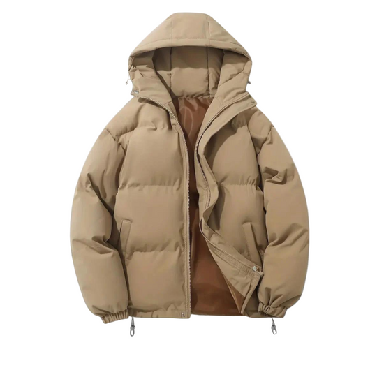 Kvinners Vinterfrakk med Hette Klassisk Design 0