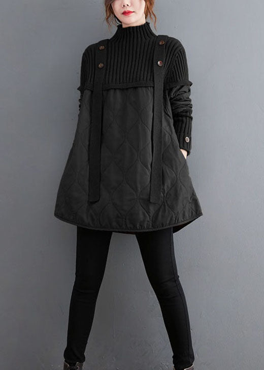 Kvinners Vintergenser med Patchwork Design 2