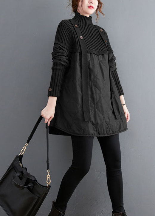 Kvinners Vintergenser med Patchwork Design 3