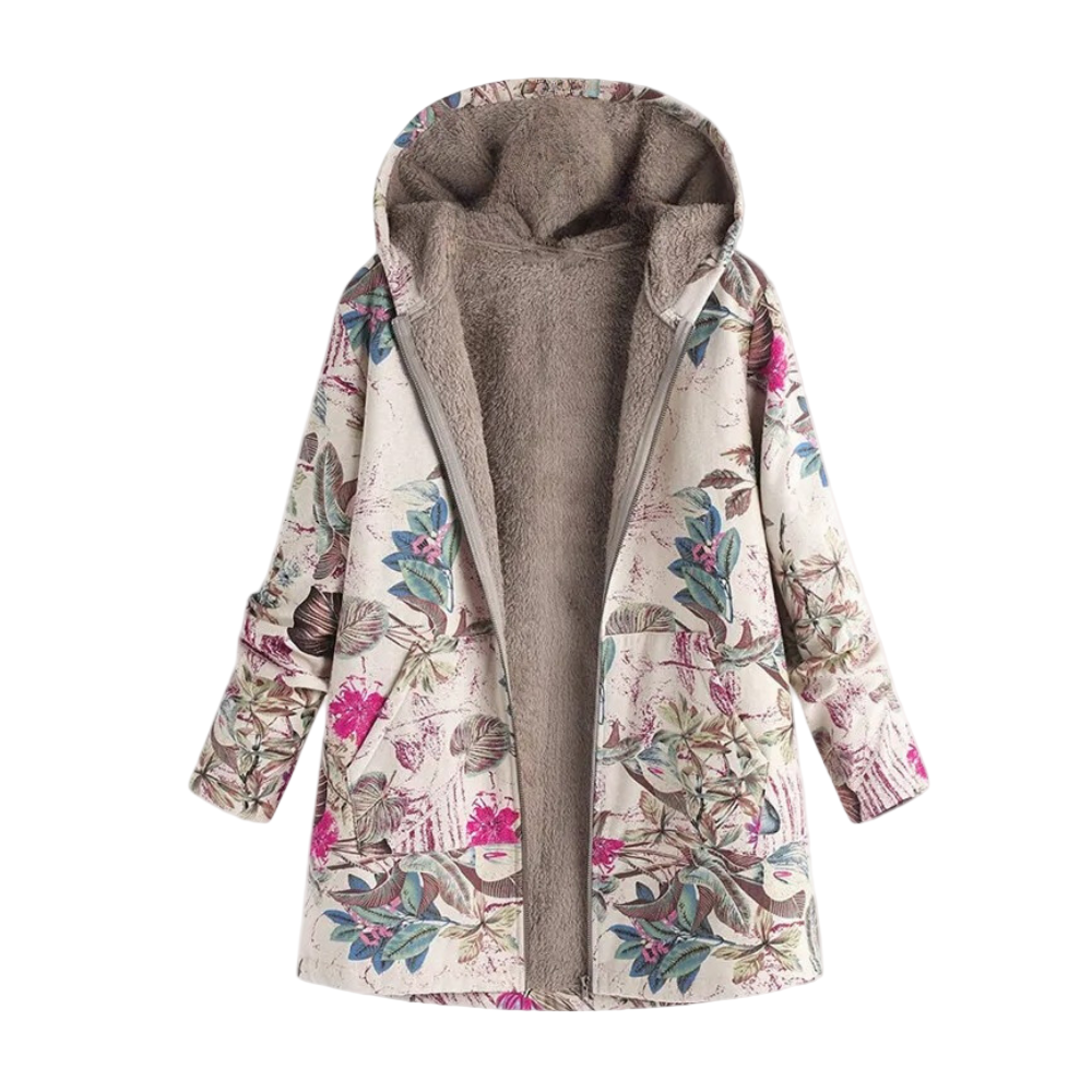 Kvinners Vinterjakke i Mykt Design 0