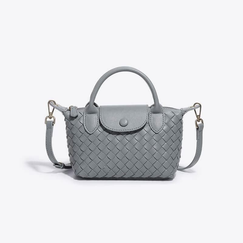 Kvinnes Flettet Mini Bag Elena 11