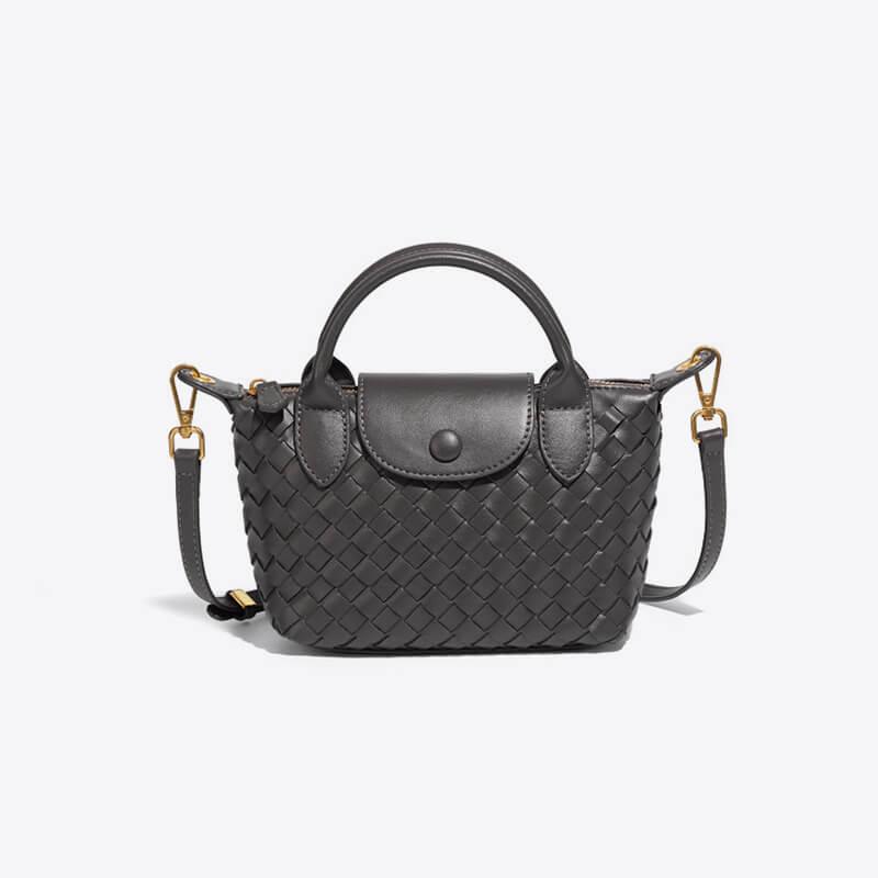 Kvinnes Flettet Mini Bag Elena 12