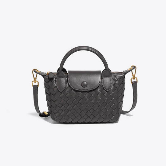 Kvinnes Flettet Mini Bag Elena 12