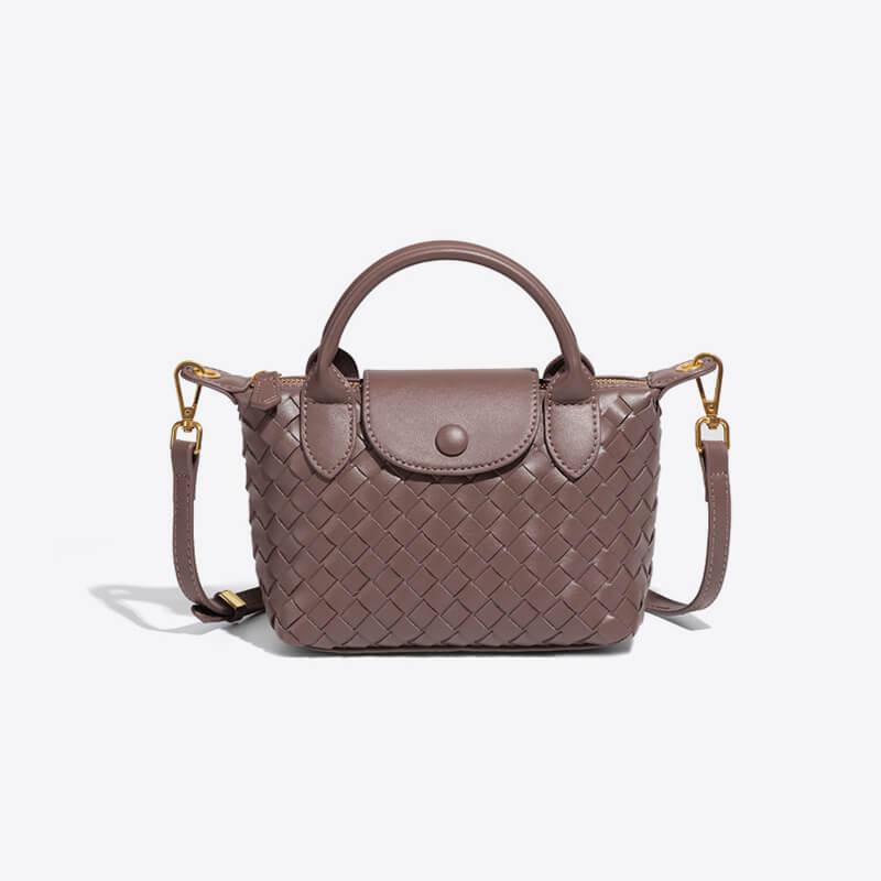 Kvinnes Flettet Mini Bag Elena 13