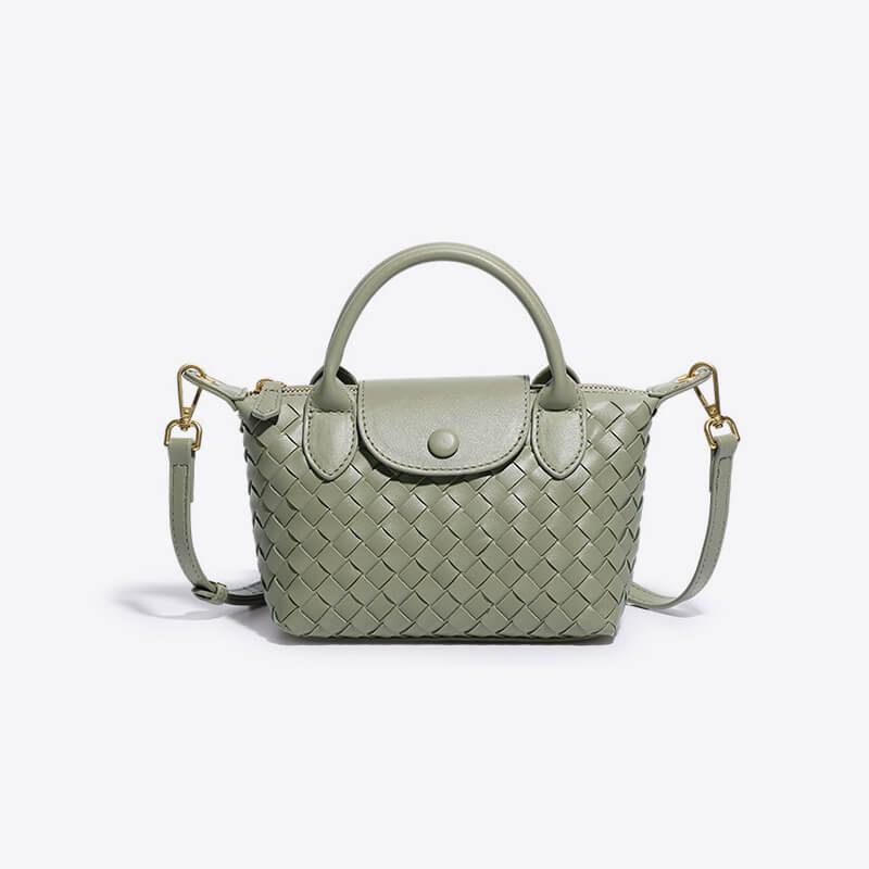 Kvinnes Flettet Mini Bag Elena 14