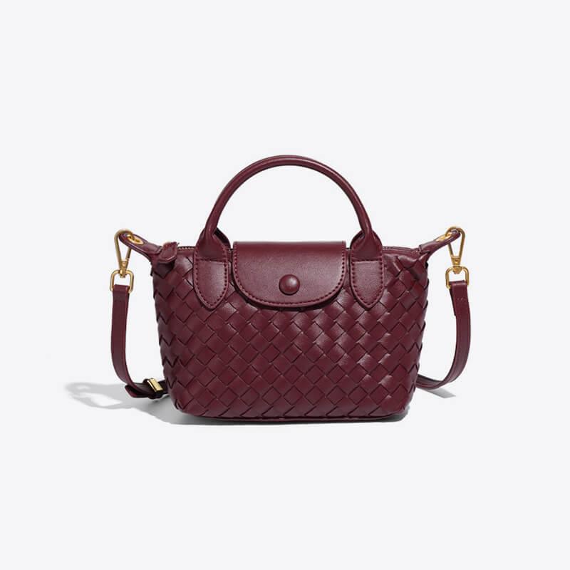 Kvinnes Flettet Mini Bag Elena 17