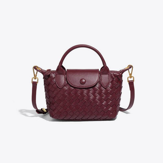 Kvinnes Flettet Mini Bag Elena 17