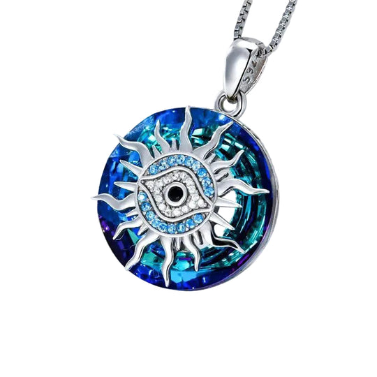 Kvinnes Halskjede Evil Eye Beskyttelse Justerbar Stilig Design 0