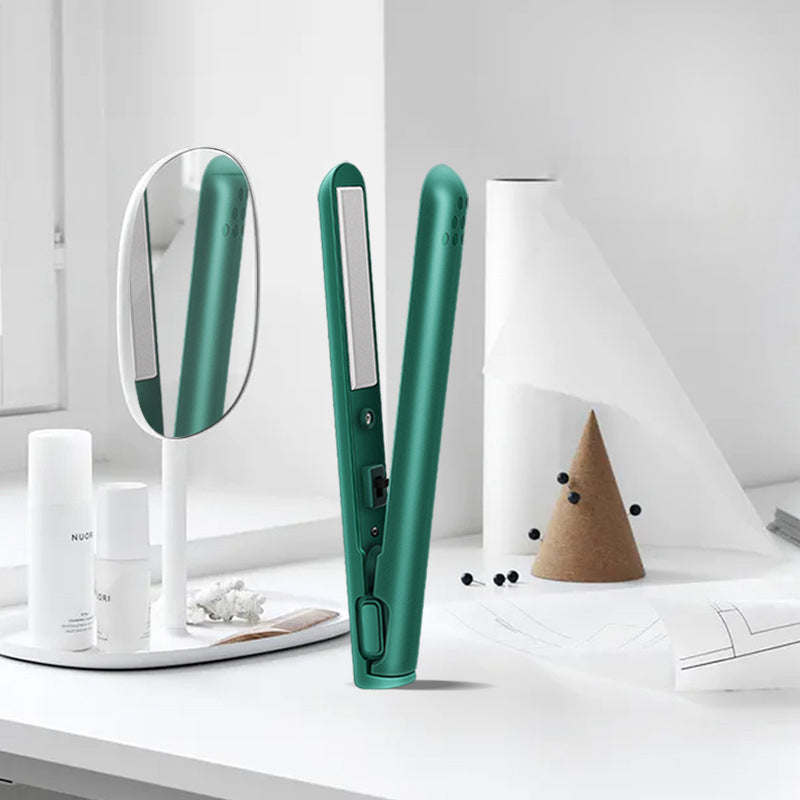 Kvinnes Mini Krølltang og Rettetang Kompakt Design 2