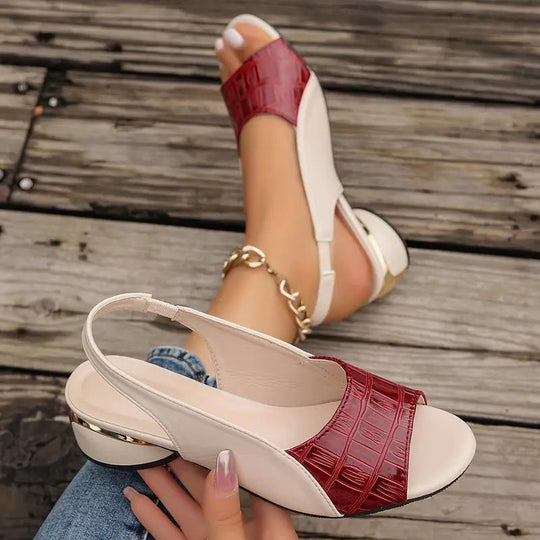 Kvinnes Sandaler i Skinn 3