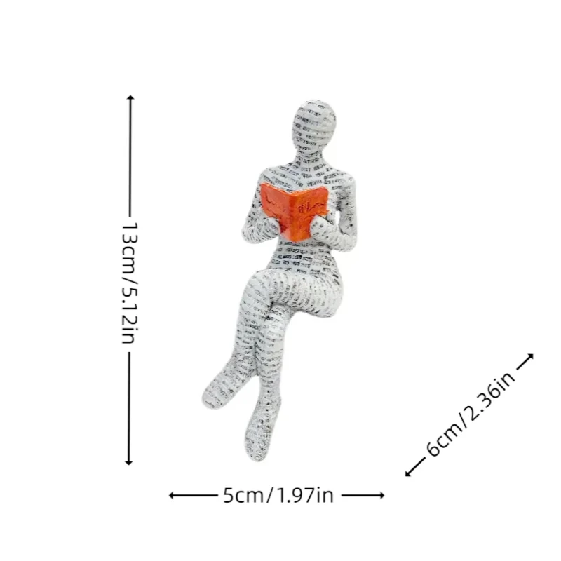 Kvinnetenker Statuedekorasjon for Hjemmekontor 4