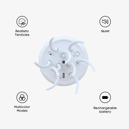 LED-dansende Medusenlampe for Rommet 6