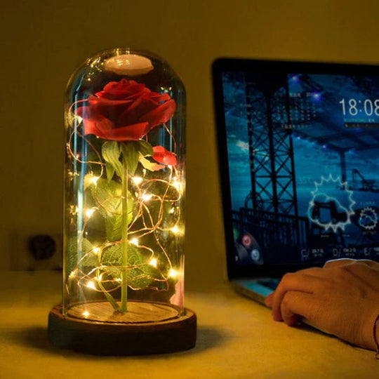 LED-evighetsrosa 4