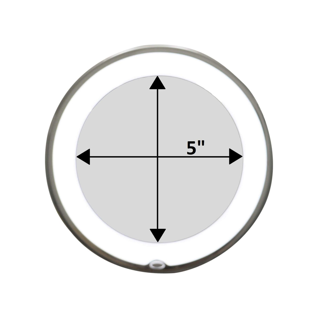 LED-forstørrelsesspeil med svanehals for kvinner 5