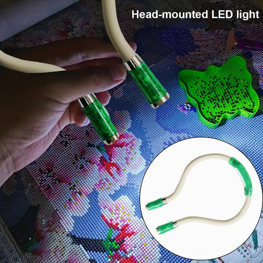 LED-halslampe for Håndarbeid og Lesing 2