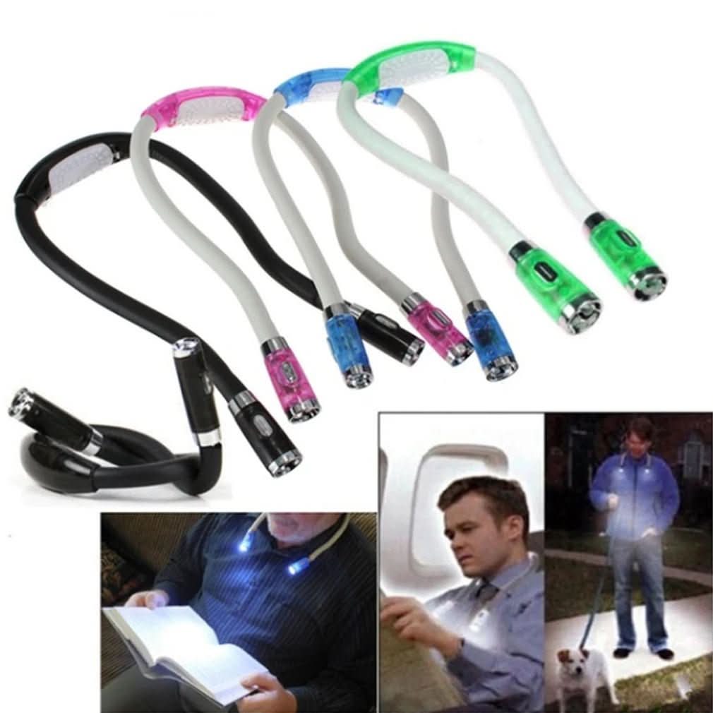 LED-halslampe for Håndarbeid og Lesing 6