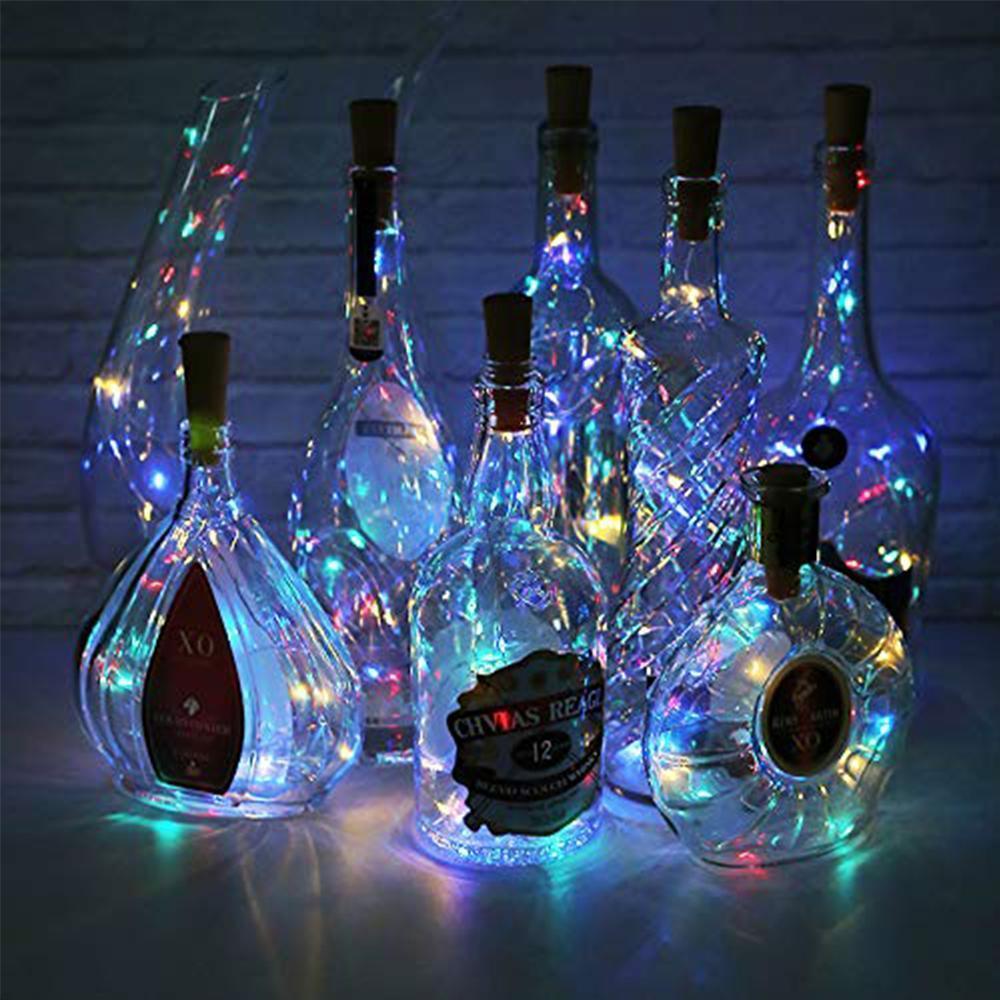LED Flaskelys Kork Nattlampe for Dekorasjon 1
