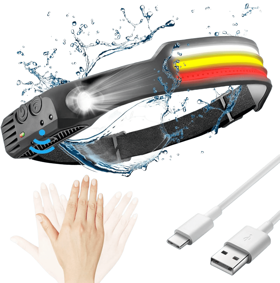 LED Hodelykt for Utendørs Aktiviteter 0