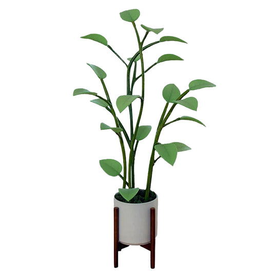 LED Lampe i Planteform med Fargeveksling 0