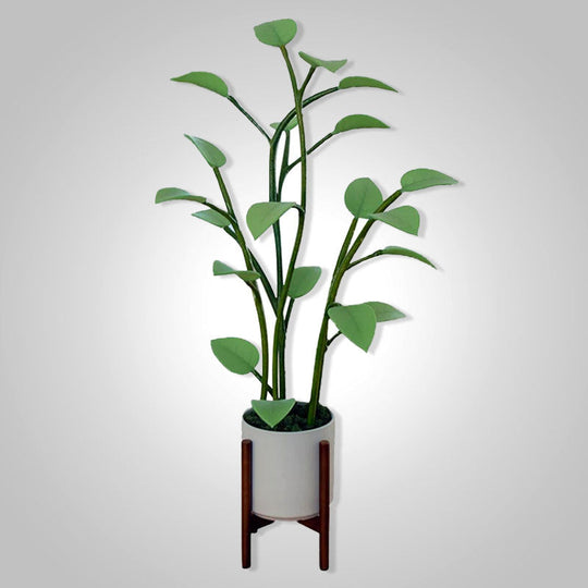 LED Lampe i Planteform med Fargeveksling 7